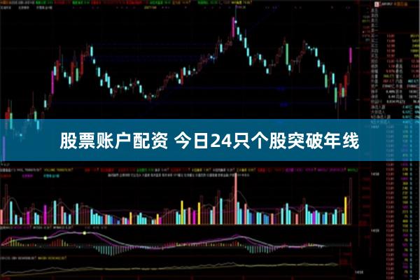 股票账户配资 今日24只个股突破年线